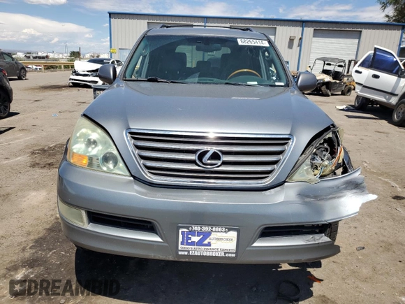 2006 Lexus GX 470 with VIN JTJBT20X960101861, listed as a Copart auction lot 68265414 with 138,512 mi miles and Salvage Title. Bid and sale history available at carsss.com. Image 5.