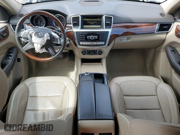 2012 Mercedes-Benz M 350 with VIN 4JGDA5HB8CA087478, listed as a Copart auction lot 63348515 with 52,192 mi miles and Salvage title. Bid and sale history available at DreamBid. Image 8.