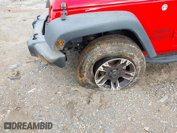 2016 Jeep Wrangler Unlimited Sport with VIN 1C4BJWDG4GL137175, listed as a IAAI auction lot 42388587 with 160,337 mi miles and . Bid and sale history available at DreamBid. Image 6.