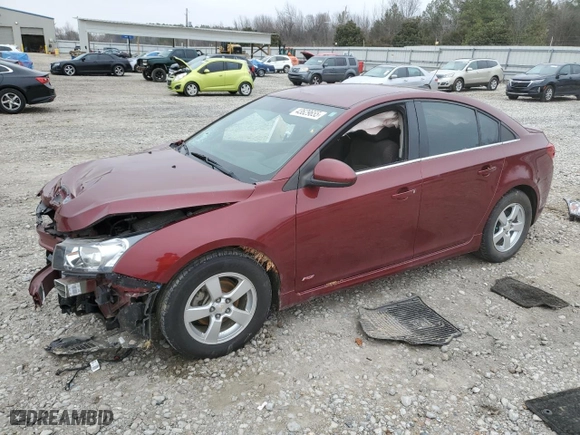 2016 Chevrolet Cruze Limited LT with VIN 1G1PE5SB6G7183779, listed as a Copart auction lot 43629655 with 110,706 mi miles and Salvage Title. Bid and sale history available at carsss.com. Image 1.