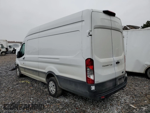 2021 Ford Transit Cargo with VIN 1FTBW3X89MKA74340, listed as a Copart auction lot 82188434 with 23,360 mi miles and Salvage Title. Bid and sale history available at carsss.com. Image 3.
