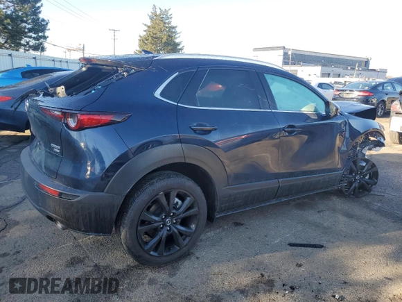 2023 Mazda CX-30 Premium Plus with VIN 3MVDMBEY9PM557107, listed as a Copart auction lot 46893065 with 10,404 mi miles and Salvage title. Bid and sale history available at DreamBid. Image 3.