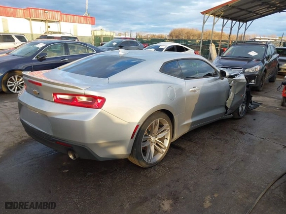 2018 Chevrolet Camaro 1LT with VIN 1G1FB1RS8J0115115, listed as a IAAI auction lot 41207976 with NaN miles. Bid and sale history available at carsss.com. Image 4.