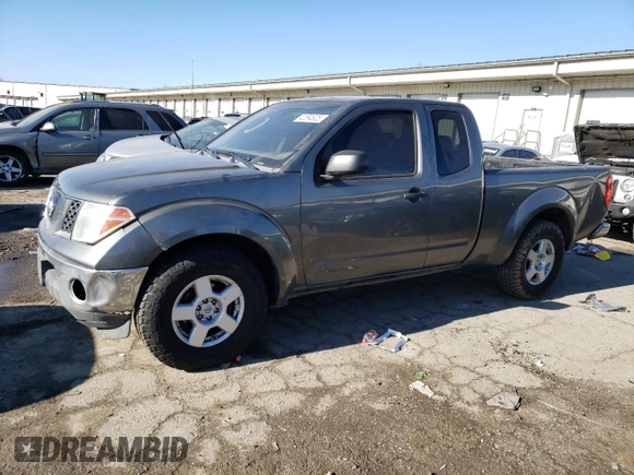 2007 Nissan Frontier SE with VIN 1N6AD06U57C420815, listed as a Copart auction lot 42594925 with 256,851 mi miles and Salvage title. Bid and sale history available at DreamBid. Image 1.