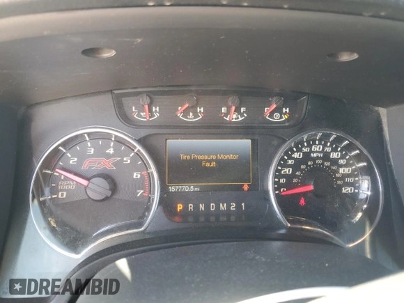 2013 Ford F-150 XL with VIN 1FTFW1CF6DFE02381, listed as a Copart auction lot 49778355 with 157,770 mi miles and Salvage Title. Bid and sale history available at carsss.com. Image 9.