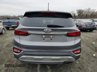 2019 Hyundai Santa Fe SE with VIN 5NMS23AD2KH015852, listed as a Copart auction lot 72000022 with 53,302 mi miles. Bid and sale history available at carsss.com. Image 6.