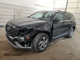 2021 Hyundai Santa Fe SE with VIN 5NMS14AJXMH321148, listed as a Copart auction lot 59810465 with 38,661 mi miles and Salvage title. Bid and sale history available at DreamBid. Image 1.