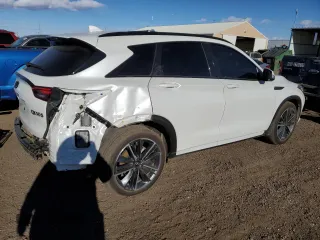2023 Infiniti QX50 Sport with VIN 3PCAJ5FB0PF121405, listed as a Copart auction lot 87066714 with 11,958 mi miles and Salvage Title. Bid and sale history available at DreamBid. Image 3.