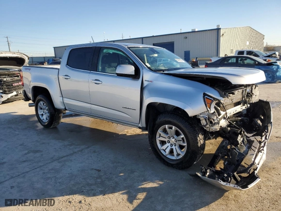 2018 Chevrolet Colorado 4WD LT with VIN 1GCPTCE19J1211265, listed as a Copart auction lot 83497354 with 71,111 mi miles and Salvage Title. Bid and sale history available at carsss.com. Image 4.