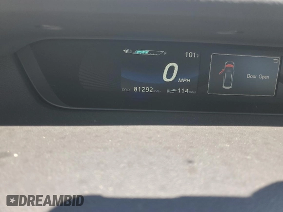 2018 Toyota Mirai with VIN JTDBVRBD9JA004025, listed as a Copart auction lot 56686705 with 81,292 mi miles and Salvage title. Bid and sale history available at DreamBid. Image 9.