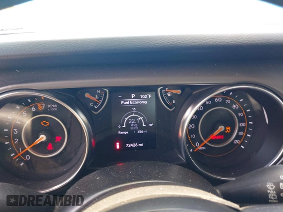 2022 Jeep Wrangler Sport S с VIN 1C4HJXAG4NW227250, выставлен на аукционе IAAI как лот 42557443 с пробегом 72 426 миль миль и . История ставок и продаж доступна на DreamBid. Изображение 7.