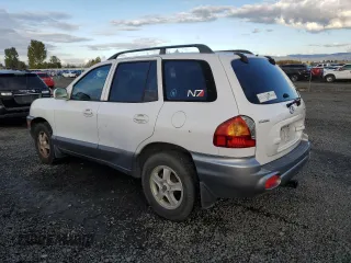 2002 Hyundai Santa Fe GLS with VIN KM8SC73D82U255770, listed as a Copart auction lot 78057954 with 142,822 mi miles and Salvage Title. Bid and sale history available at carsss.com. Image 2.