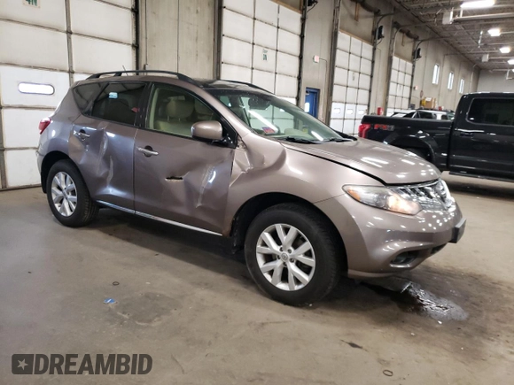 2012 Nissan Murano SV with VIN JN8AZ1MW6CW237368, listed as a Copart auction lot 54791615 with 150,260 mi miles and Clean Title. Bid and sale history available at carsss.com. Image 4.