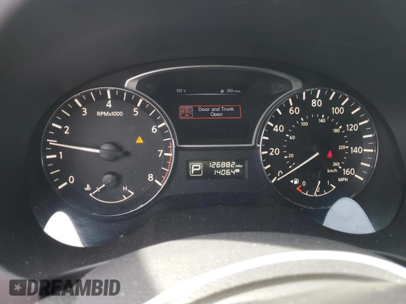 2015 Nissan Altima SL with VIN 1N4AL3AP6FN912982, listed as a Copart auction lot 58379225 with 126,882 mi miles and Salvage title. Bid and sale history available at DreamBid. Image 9.