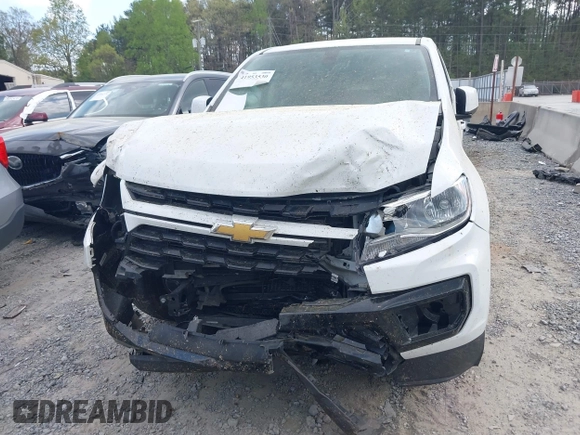 2021 Chevrolet Colorado 2WD LT z VIN 1GCGSCEN4M1127011, wystawiony jako IAAI lot #41953530 z przebiegiem 91 418 mil mil oraz . Historia ofert i sprzedaży dostępna na DreamBid. Obrazek 12.