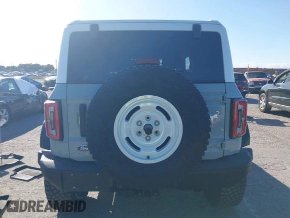 2024 Ford Bronco with VIN 1FMDE4CP3RLA28000, listed as a IAAI auction lot 41575878 with 11,631 mi miles and . Bid and sale history available at DreamBid. Image 16.