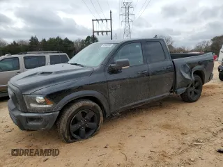 2019 Ram 1500 Classic Warlock with VIN 1C6RR6GG5KS692855, listed as a Copart auction lot 42492595 with 42,058 mi miles and Salvage Title. Bid and sale history available at carsss.com. Image 1.