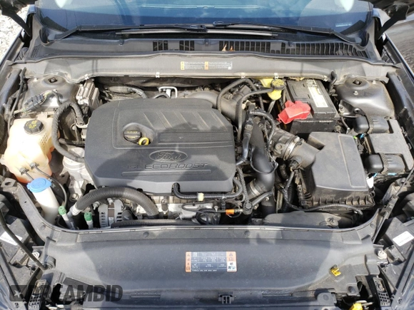 2017 Ford Fusion SE with VIN 3FA6P0HD0HR194186, listed as a Copart auction lot 50779665 with 110,448 mi miles and Salvage Title. Bid and sale history available at DreamBid. Image 11.