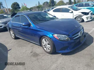 2019 Mercedes-Benz C 300 with VIN 55SWF8DB1KU317498, listed as a IAAI auction lot 41681264 with Not provided miles and . Bid and sale history available at DreamBid. Image 1.