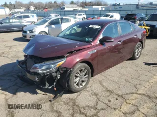 2019 Kia Optima LX с VIN 5XXGT4L33KG337671, выставлен на аукционе Copart как лот 48281215 с пробегом 144 126 миль миль и Списание • Salvage title. История ставок и продаж доступна на DreamBid. Изображение 1.