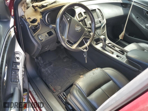 2016 Buick LaCrosse Leather with VIN 1G4GB5G34GF210755, listed as a Copart auction lot 60276364 with 0 mi miles and Salvage Title. Bid and sale history available at carsss.com. Image 8.