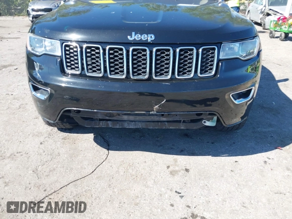 2017 Jeep Grand Cherokee Limited with VIN 1C4RJEBGXHC925794, listed as a IAAI auction lot 41846659 with 80,984 mi miles. Bid and sale history available at carsss.com. Image 6.