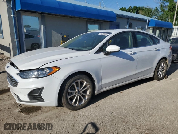 2020 Ford Fusion SE with VIN 3FA6P0HD5LR172922, listed as a Copart auction lot 56693095 with 111,946 mi miles and Salvage title. Bid and sale history available at DreamBid. Image 1.