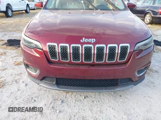 2020 Jeep Cherokee Limited with VIN 1C4PJLDB0LD592408, listed as a IAAI auction lot 40615701 with 1 mi miles. Bid and sale history available at carsss.com. Image 6.