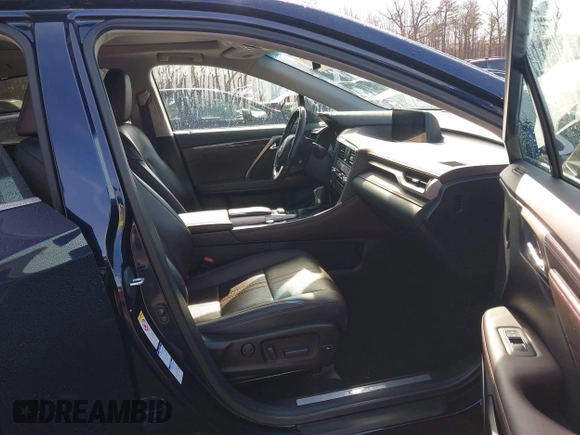 2017 Lexus RX with VIN 2T2BZMCA4HC072746, listed as a IAAI auction lot 41739775 with 54,571 mi miles. Bid and sale history available at carsss.com. Image 5.