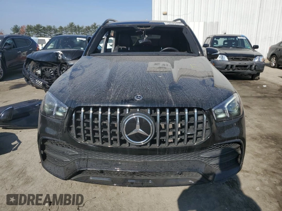 2023 Mercedes-Benz GLE 53 AMG with VIN 4JGFB6BB1PA902601, listed as a Copart auction lot 78599404 with 44,989 mi miles and Salvage title. Bid and sale history available at DreamBid. Image 5.