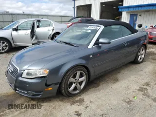 2007 Audi A4 3.2L with VIN WAUDH48H87K022156, listed as a Copart auction lot 55197025 with 128,559 mi miles and Non repairable. Bid and sale history available at DreamBid. Image 1.
