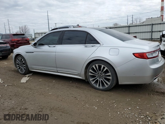 2017 Lincoln Continental Reserve with VIN 1LN6L9RP4H5603579, listed as a Copart auction lot 50582795 with 95,236 mi miles and Clean Title. Bid and sale history available at carsss.com. Image 2.