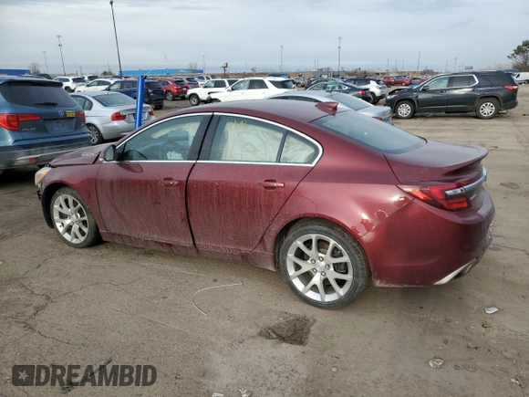 2016 Buick Regal GS with VIN 2G4GU5GXXG9197323, listed as a Copart auction lot 85877964 with 47,115 mi miles and Clean Title. Bid and sale history available at carsss.com. Image 2.
