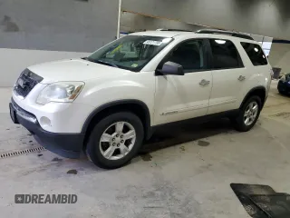 2008 GMC Acadia SLE1 with VIN 1GKEV13758J146409, listed as a Copart auction lot 49121795 with 205,202 mi miles and Salvage Title. Bid and sale history available at carsss.com. Image 1.