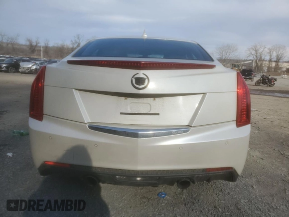 2014 Cadillac ATS Luxury AWD with VIN 1G6AH5RX7E0108443, listed as a Copart auction lot 49048765 with 128,285 mi miles and Salvage Title. Bid and sale history available at carsss.com. Image 6.