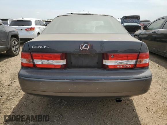 2000 Lexus ES 300 with VIN JT8BF28G7Y0288730, listed as a Copart auction lot 59120015 with 108,449 mi miles and Clean title. Bid and sale history available at DreamBid. Image 6.