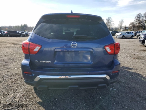 2019 Nissan Pathfinder S with VIN 5N1DR2MN5KC582750, listed as a Copart auction lot 82484944 with 114224 miles and Salvage Title. Bid and sale history available at carsss.com. Image 6.