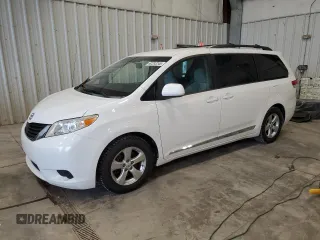 2012 Toyota Sienna LE AAS with VIN 5TDKK3DC3CS253694, listed as a Copart auction lot 62233245 with 252,678 mi miles and Clean title. Bid and sale history available at DreamBid. Image 1.