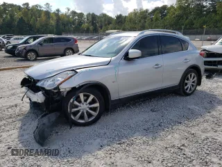 2015 Infiniti QX50 Journey with VIN JN1BJ0HP6FM730880, listed as a Copart auction lot 73809644 with 80,910 mi miles and Salvage Title. Bid and sale history available at carsss.com. Image 1.