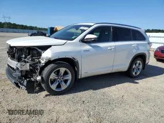 2016 Toyota Highlander Hybrid Limited with VIN 5TDDCRFH7GS016035, listed as a Copart auction lot 51459913 with 200,879 mi miles. Bid and sale history available at carsss.com. Image 1.