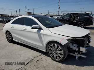 2018 Mercedes-Benz CLA 250 with VIN WDDSJ4EB2JN669663, listed as a Copart auction lot 53080104 with 70,424 mi miles and . Bid and sale history available at DreamBid. Image 4.