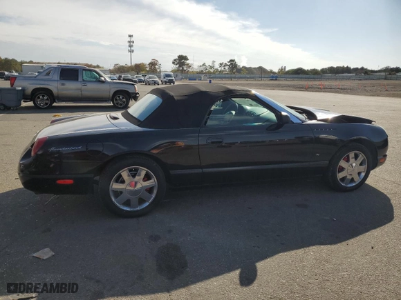 2003 Ford Thunderbird Deluxe with VIN 1FAHP60A63Y104093, listed as a Copart auction lot 76028744 with 79,995 mi miles and Salvage Title. Bid and sale history available at carsss.com. Image 3.