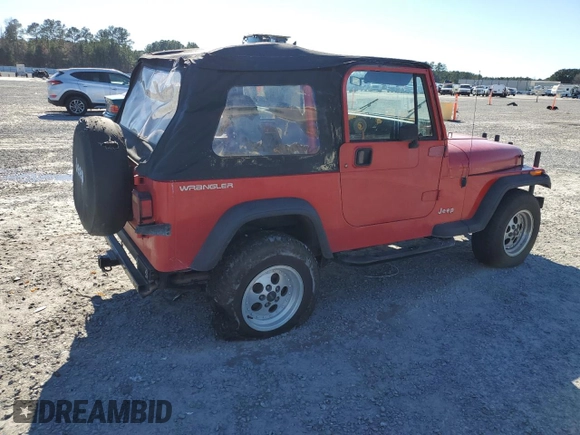 1993 Jeep Wrangler "S" with VIN 1J4FY19P3PP244004, listed as a Copart auction lot 45389995 with 175,282 mi miles and Clean Title. Bid and sale history available at carsss.com. Image 3.