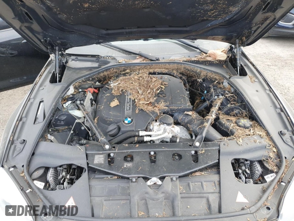 2016 BMW 6 Series 640i with VIN WBA6D0C55GG432720, listed as a Copart auction lot 76286604 with 0 mi miles and Salvage Title. Bid and sale history available at carsss.com. Image 11.