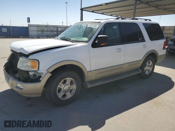 2006 Ford Expedition Eddie Bauer with VIN 1FMFU185X6LB00372, listed as a Copart auction lot 50323385 with 208,233 mi miles and Salvage title. Bid and sale history available at DreamBid. Image 1.