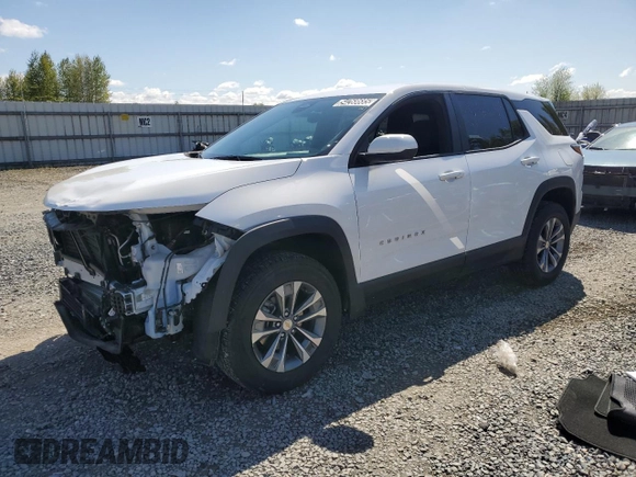 2025 Chevrolet Equinox FWD LT with VIN 3GNAXHEG2SL207460, listed as a Copart auction lot 54268685 with 7,821 mi miles and Clean Title. Bid and sale history available at DreamBid. Image 1.