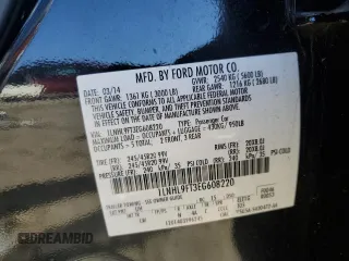 2014 Lincoln MKS EcoBoost with VIN 1LNHL9FT3EG608220, listed as a Copart auction lot 43038415 with Not provided miles and Salvage title. Bid and sale history available at DreamBid. Image 13.