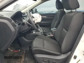 2017 Nissan Rogue SV with VIN KNMAT2MV1HP521146, listed as a Copart auction lot 57666445 with 123,010 mi miles and Salvage title. Bid and sale history available at DreamBid. Image 7.