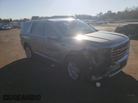 2024 GMC Yukon SLT with VIN 1GKS1BKD3RR200997, listed as a Copart auction lot 86341684 with 32,104 mi miles and Salvage Title. Bid and sale history available at carsss.com. Image 4.