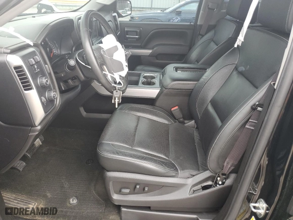 2017 Chevrolet Silverado 1500 LTZ with VIN 1GCVKSEC1HZ241507, listed as a Copart auction lot 79884224 with 54,126 mi miles and Salvage Title. Bid and sale history available at carsss.com. Image 7.